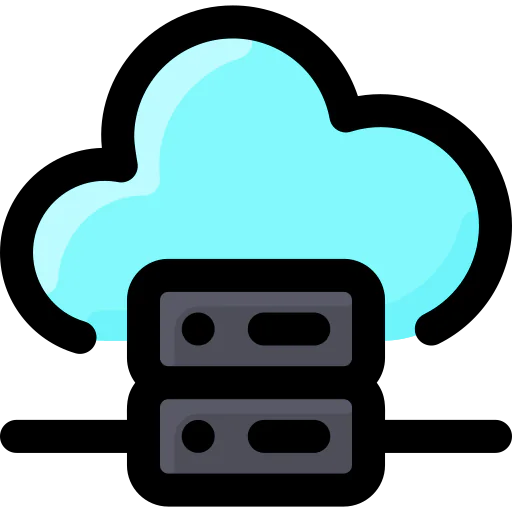 Cloud storage icon