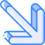 Diagonal arrow icon 64x64