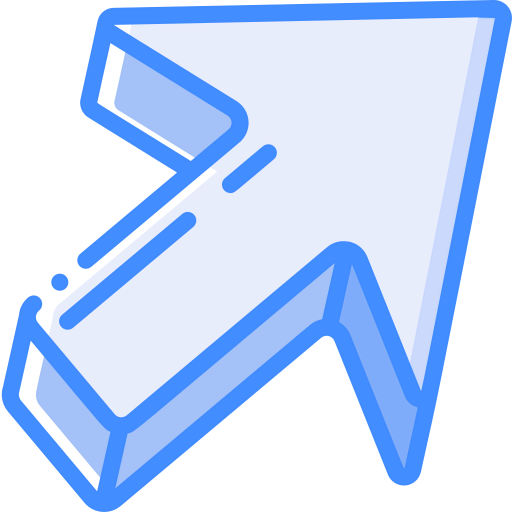 Diagonal arrow icon