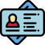Id card icon 64x64
