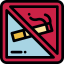 No smoking icon 64x64