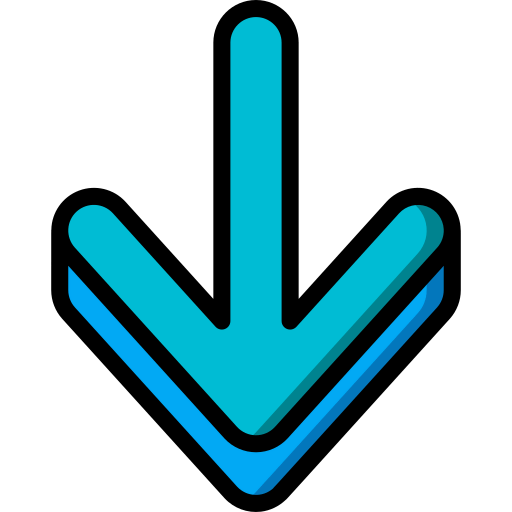 Down arrow icon