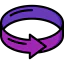 Circular arrow icon 64x64