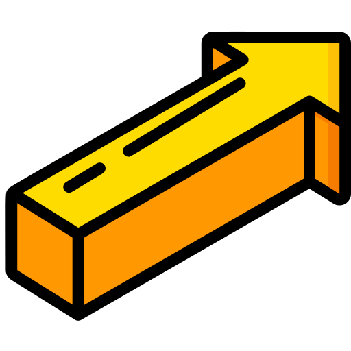 Diagonal arrow icon