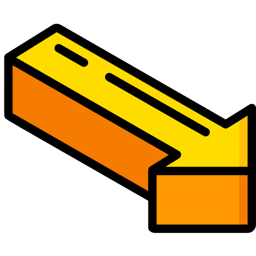 Diagonal arrow icon