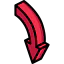 Down arrow icon 64x64