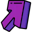 Diagonal arrow icon 64x64