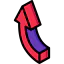 Up arrow icon 64x64