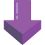 Down arrow icon 64x64