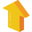 Up arrow icon 64x64
