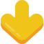 Down arrow icon 64x64