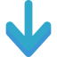 Down arrow icon 64x64