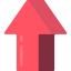 Up arrow icon 64x64