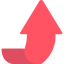 Up arrow icon 64x64