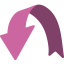 Down arrow icon 64x64