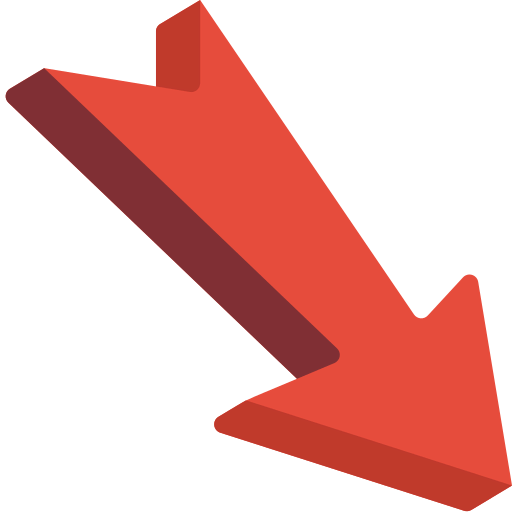 Diagonal arrow icon