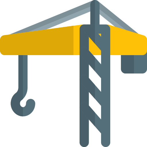 Tower crane icon