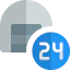 Open 24 hours 图标 64x64