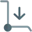 Down arrow icon 64x64