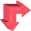 Double arrow icon 64x64