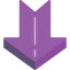 Down arrow icon 64x64