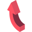 Up arrow icon 64x64