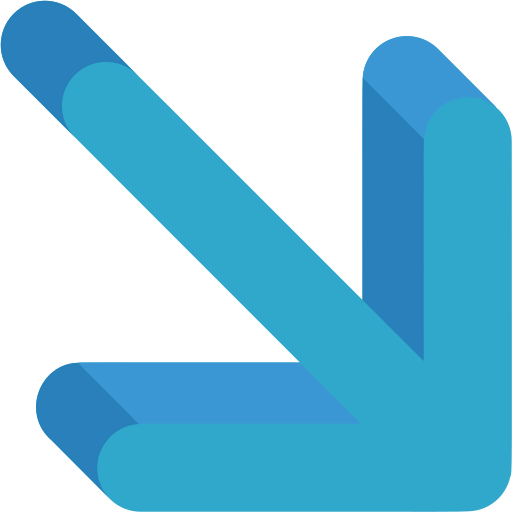 Diagonal arrow icon