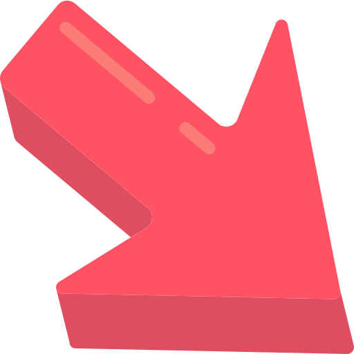 Diagonal arrow icon