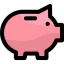 Piggy bank icon 64x64