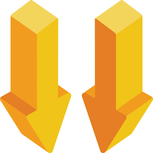 Down arrow icon