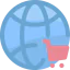 Globe icon 64x64
