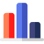 Bar chart icon 64x64