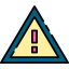 Warning sign biểu tượng 64x64
