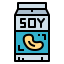 Soy milk icon 64x64