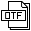 Otf file icon 64x64