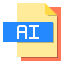 Ai file icon 64x64