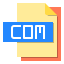 Com file icon 64x64