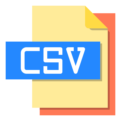 Csv file icon