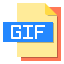 Gif file icon 64x64
