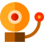 School bell icon 64x64