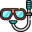 Diving mask icon 64x64