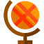 Earth globe icon 64x64
