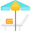 Beach umbrella іконка 64x64