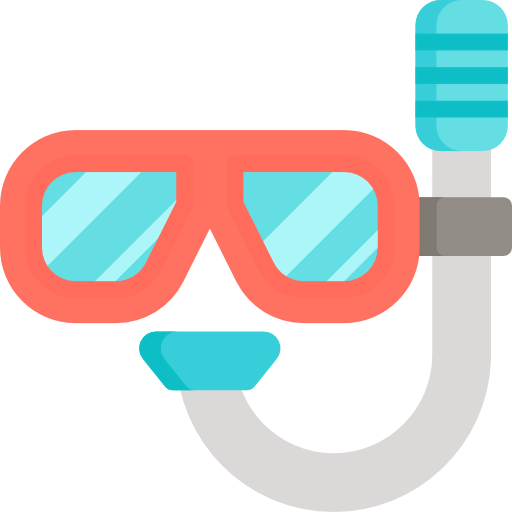 Diving mask icon
