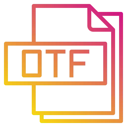 Otf file icon
