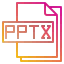 PPTX-файл иконка 64x64