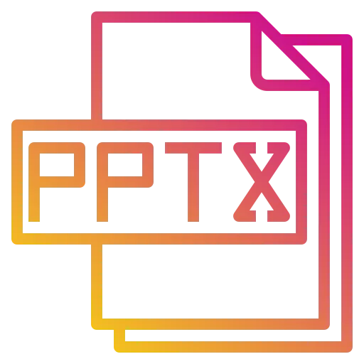 Pptx file icon