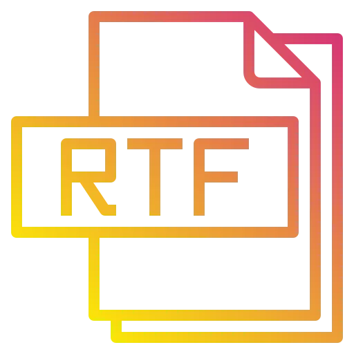 Rtf file icon