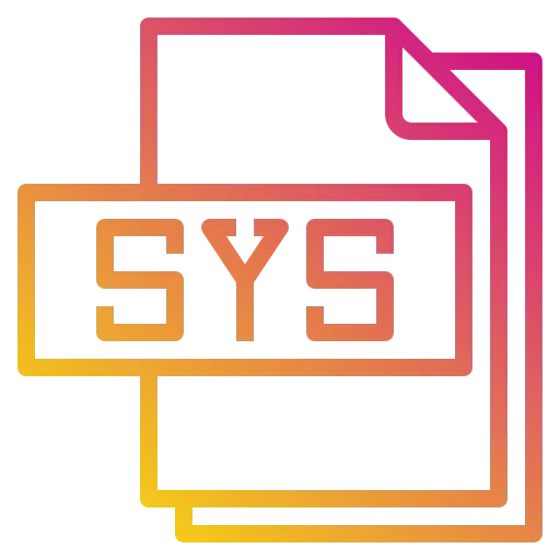 Sys file icon