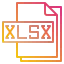 Xlsx format іконка 64x64